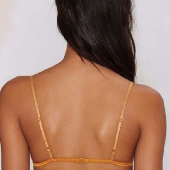 NWT Nasty Gal Lace Bralette Lilah Marigold XS S M - Picture 4 of 4